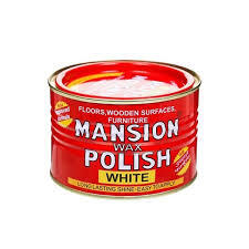 Mansion Wax Polish White - 1 Kg (Pack of 12)